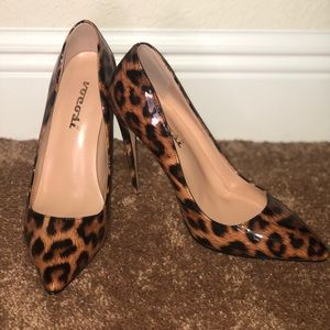 Cheetah Print Pumps